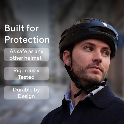 kragen statt fahrradhelm Newlane MIPS Faltbarer Helm