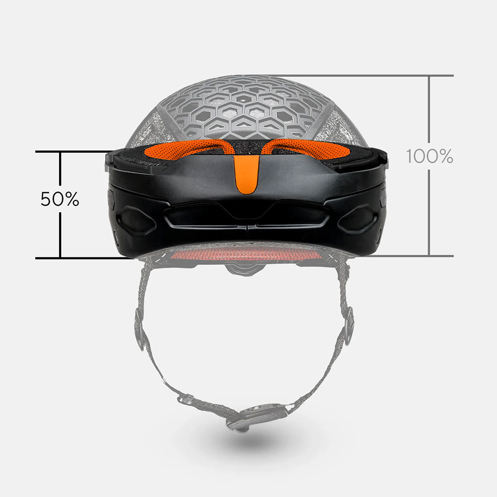 Flip-Clip Helmet - Collapsible Bicycle Helmet